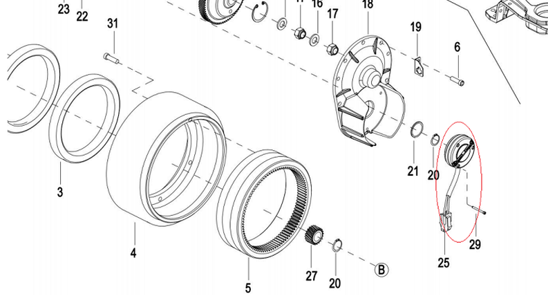 EP 1115-520012-20 Brake Assembly EP 1115-520012-20 Brake Assembly